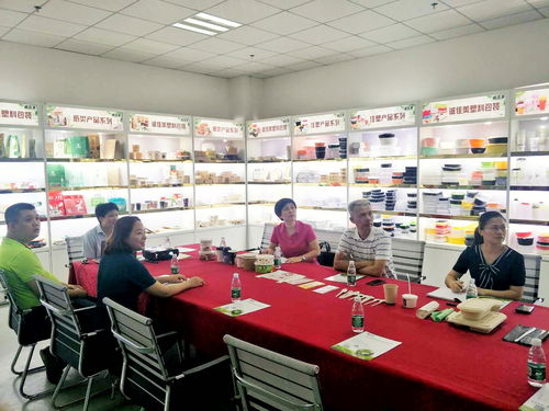 海南省工信廳副廳長陳萬馨一行調研誠佳美塑料包裝公司環(huán)保產(chǎn)品研發(fā)生產(chǎn)項目